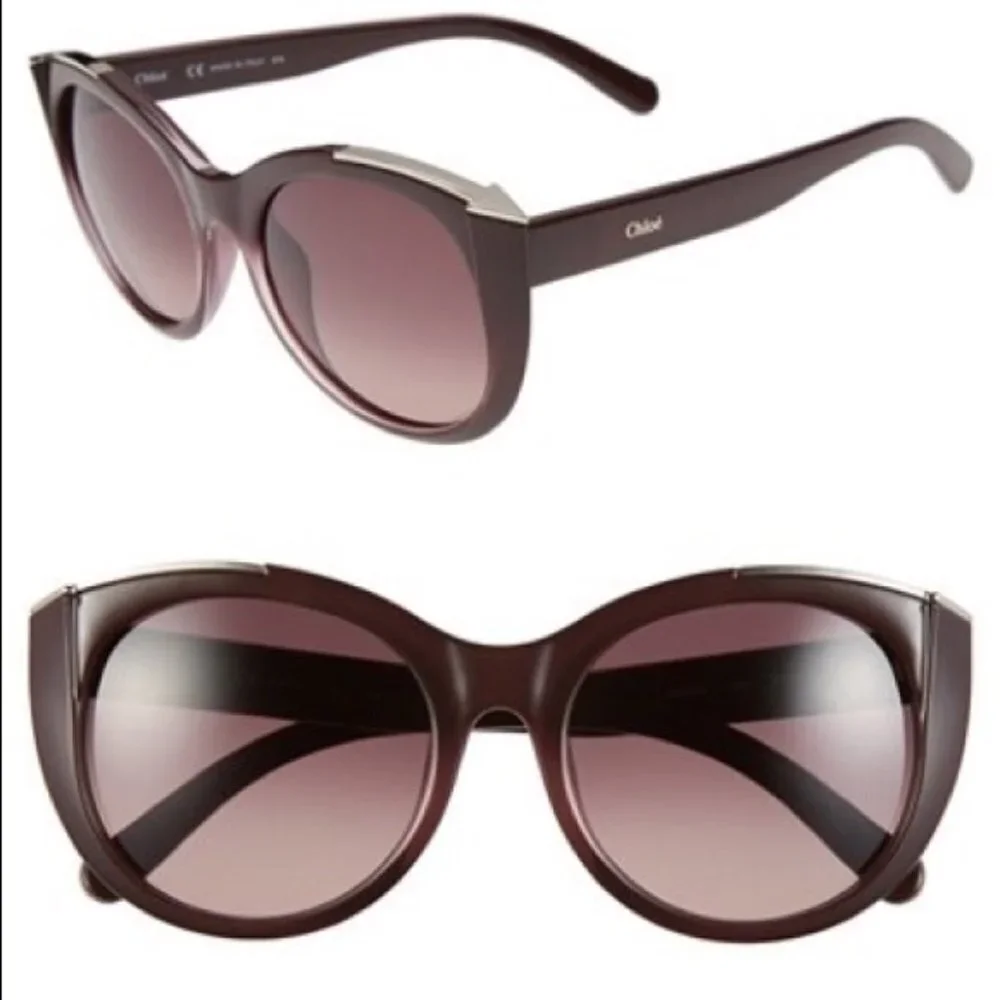 🔥 RARE AUTHENTIC Chloe cateye‎ arrow sunglasses